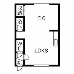 コーポ坂本21の物件間取画像